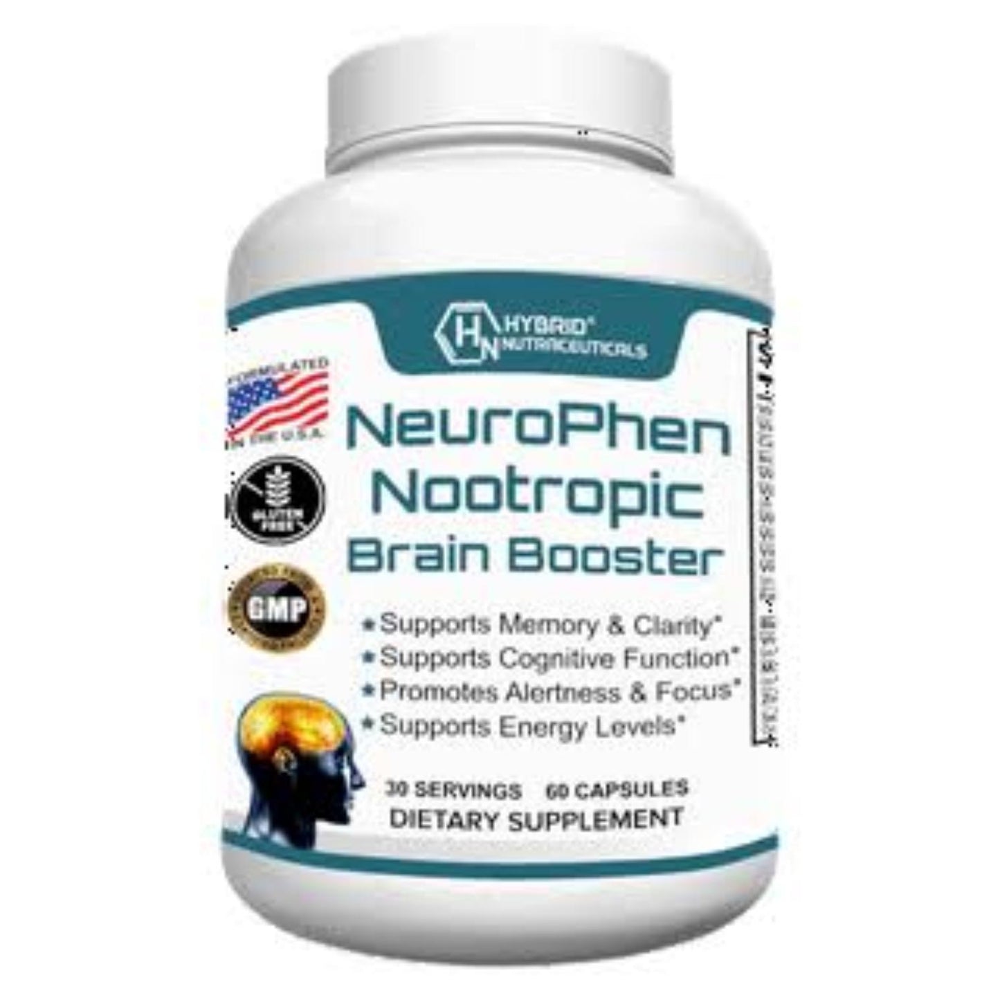 Hybrid Nutraceuticals - NeuroPhen Nootropic Brain Booster