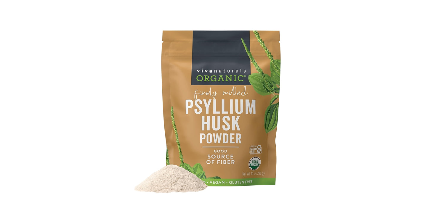 Vivan Naturals - Finely Mulled Psyllium Husk Powder