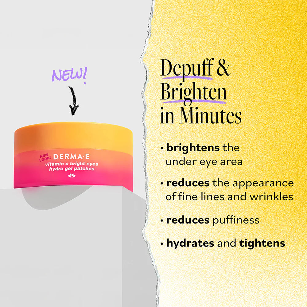 DERMA.E Vitamin C Bright Eyes Hydro Gel Patches