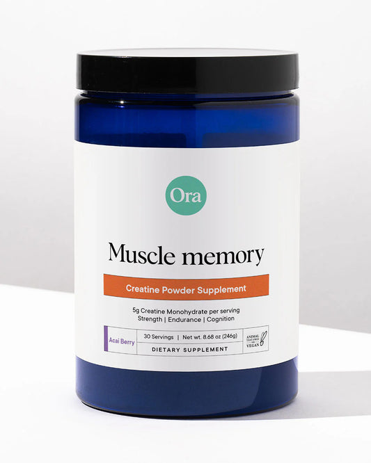 Ora Muscle Memory Creatine Powder Acai Berry