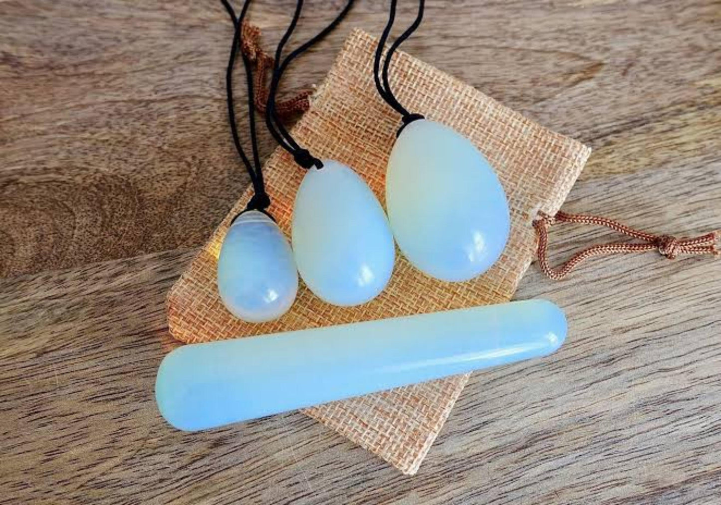 Yoni Eggs and Wand - OPAL