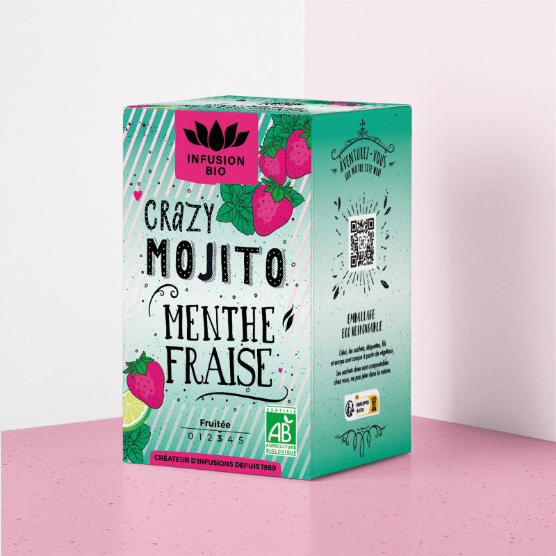 Roman Nature- Crazy Mojito Fraise Tea