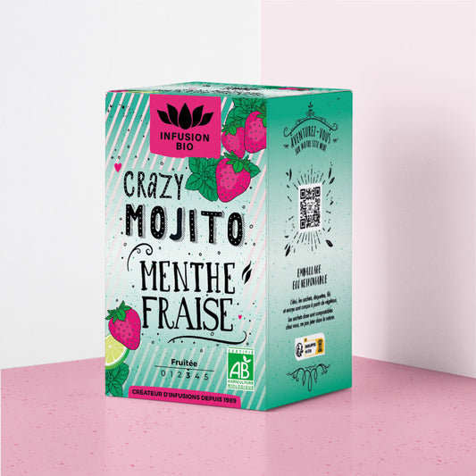 Roman Nature- Crazy Mojito Fraise Tea