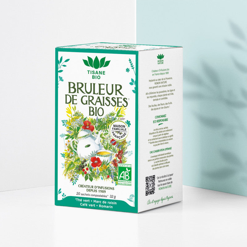 Romon Nature - Bruleur DeGraiss Bagged Tea Herbal Blend