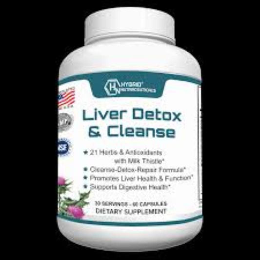Hybrid Nutraceuticals Liver DeTox & Cleanse