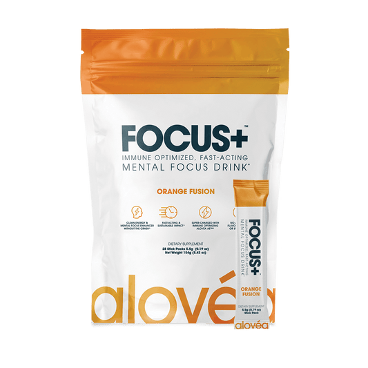 Alovea - Focus+ Orange Fusion Drink Powder