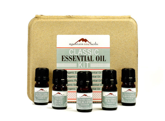 Mountain Rose Herbs Classic Essential Oil Kit