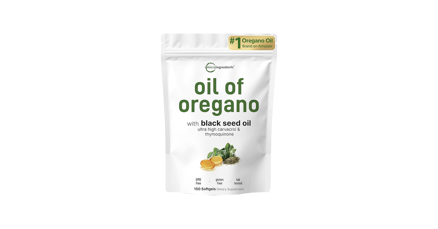 MicroIngredients-Oil of Oregano with Black Seed Oil
