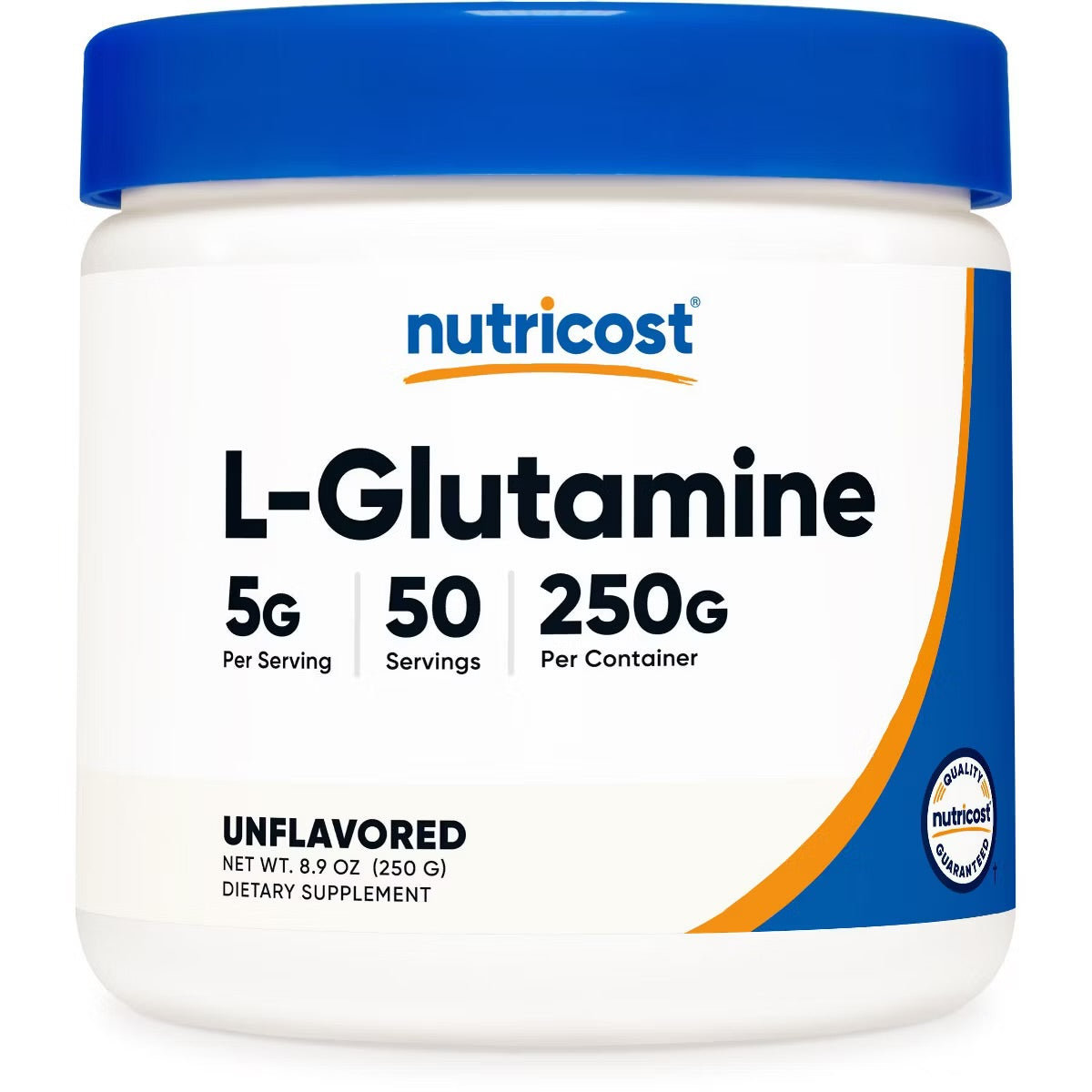 L-Glutamine 500g per Container-Nutricost