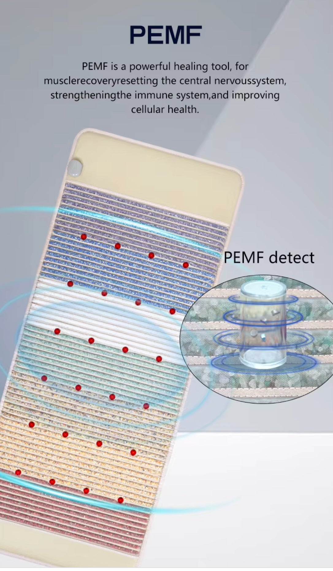 Infrared Chakra Crystal, PEMF, ION Healing bed & Crystal Pillow