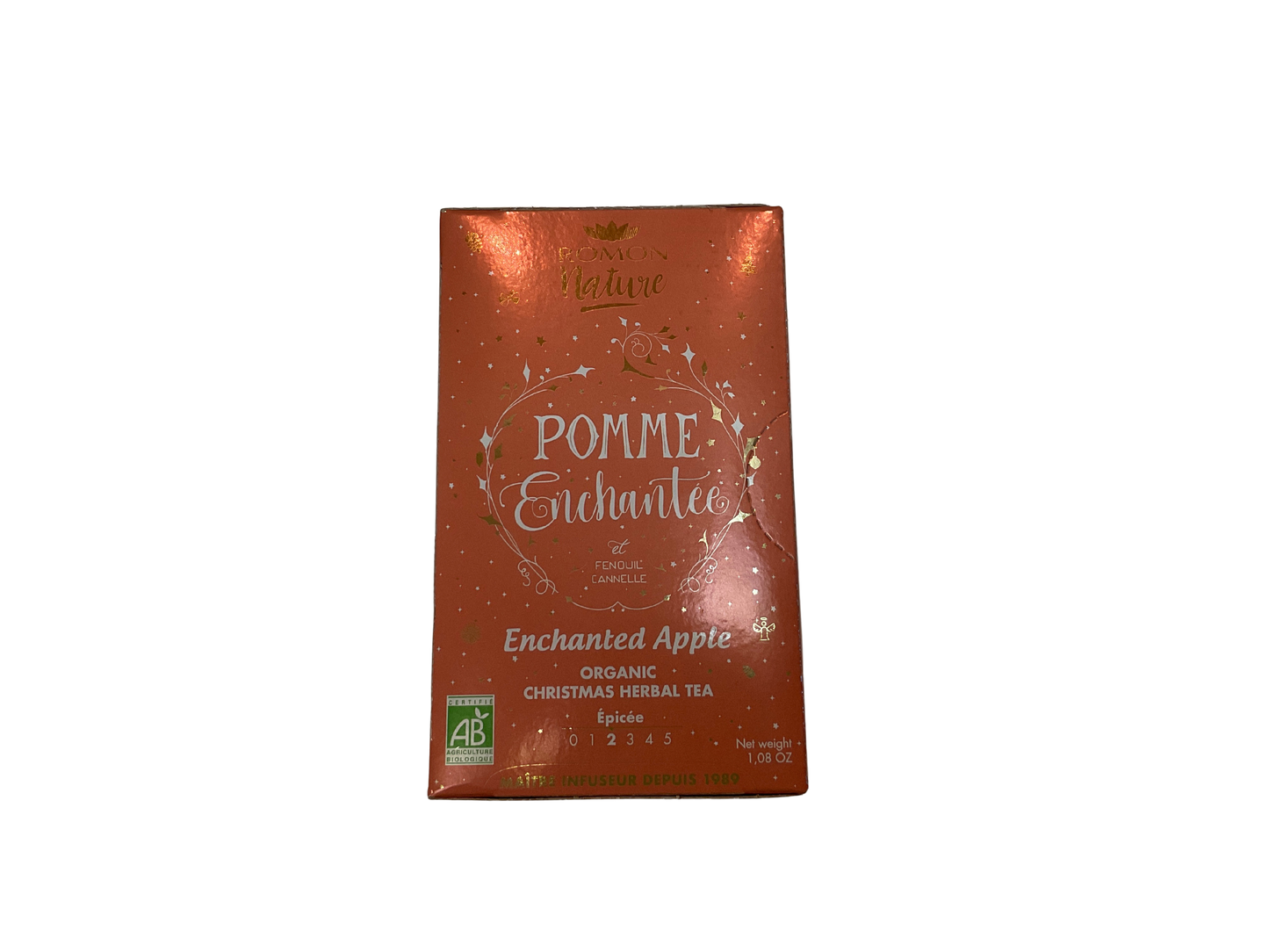 Romon Nature - Pomme Enchantee Bagged Tea Herbal Blend