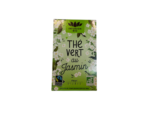 Infusion Bio - The Vert Jasmin Bagged Tea Blend